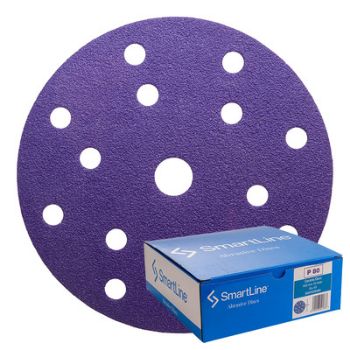Picture of SmartLine Ceramic Purple Discs P80 150mm 15H (50)